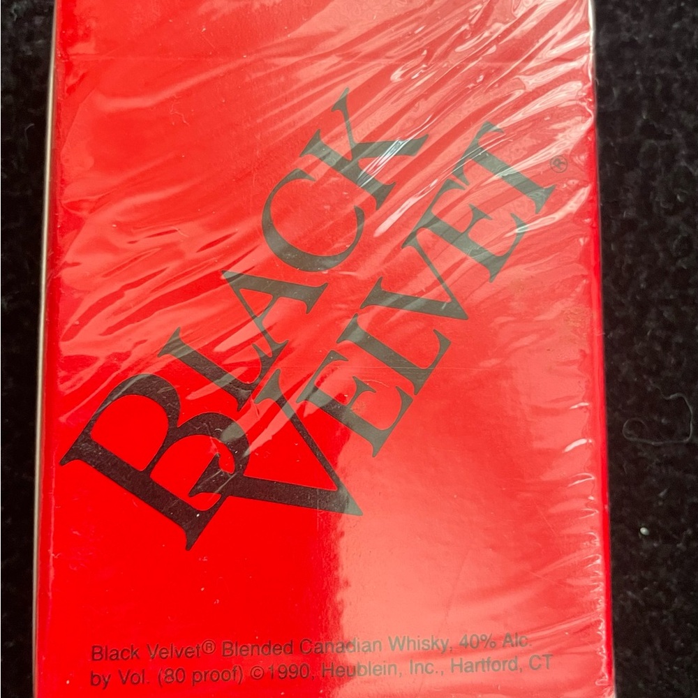 Black Velvet Playing Cards
